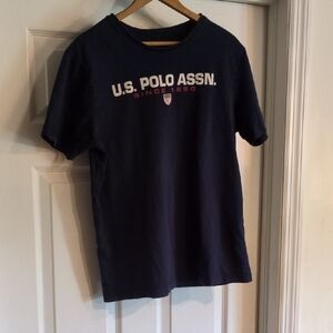 U.S. Polo Assn. Blue Short Sleeve Tee